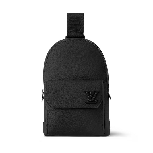 LOUIS VUITTON PILOT SLINGBAG AEROGRAM MEN - BLACK