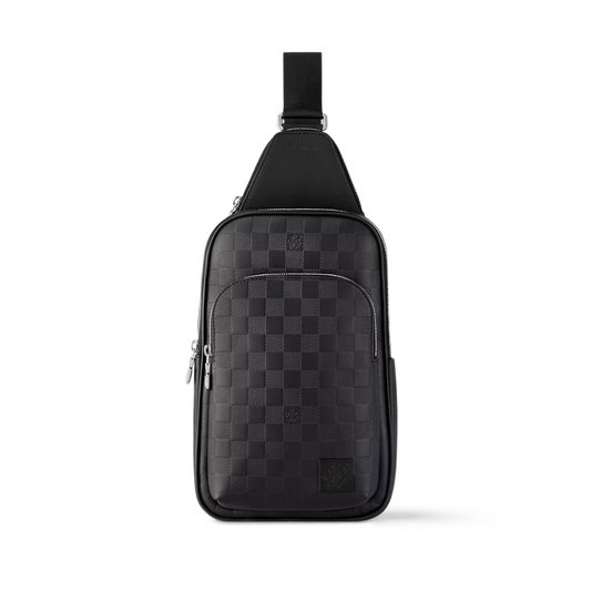 LOUIS VUITTON AVENUE SLINGBAG DAMIER MENS - BLACK