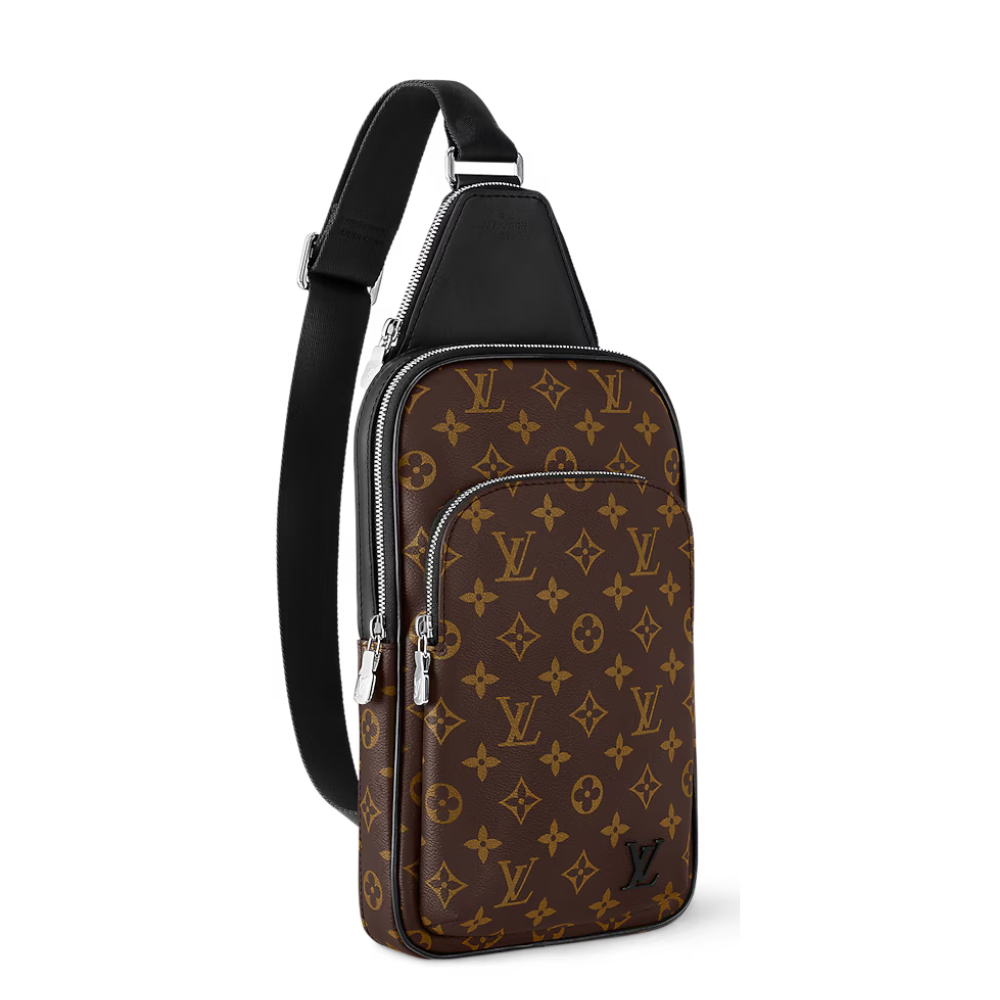 LOUIS VUITTON AVENUE SLINGBAG DAMIER MENS - BROWN