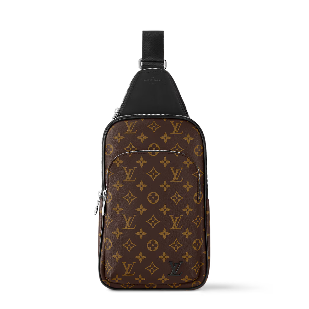 LOUIS VUITTON AVENUE SLINGBAG DAMIER MENS - BROWN