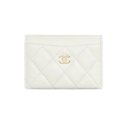 CHANEL CLASSIC CARD HOLDER '25 - WHITE