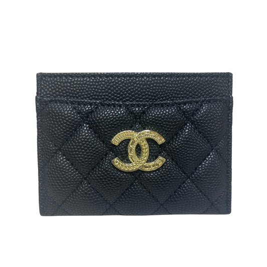 CHANEL CLASSIC CARD HOLDER - BLACK