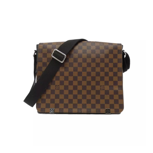 LOUIS VUITTON DAMIER DISTRICT BAG MENS - BROWN