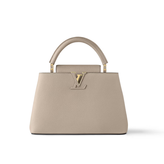 LOUIS VUITTON CAPUCINES BB PURSE - BEIGE