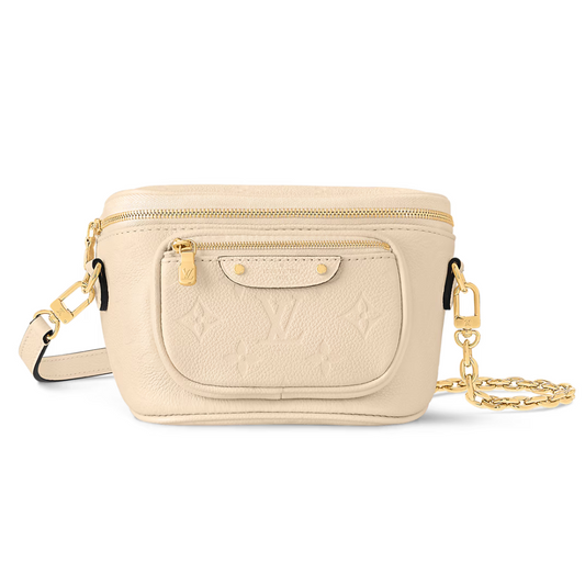 LOUIS VUITTON MINI BUMBAG - CREAM