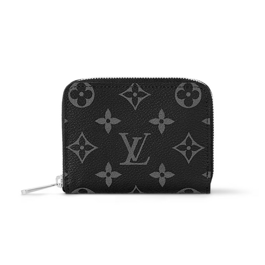 LOUIS VUITTON ZIPPY COIN PURSE WALLET - BLACK