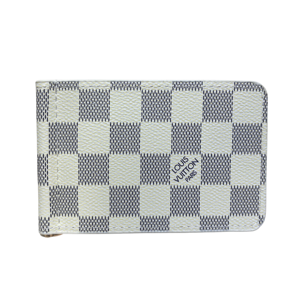 LOUIS VUITTON DAMIER CARD HOLDER - WHITE