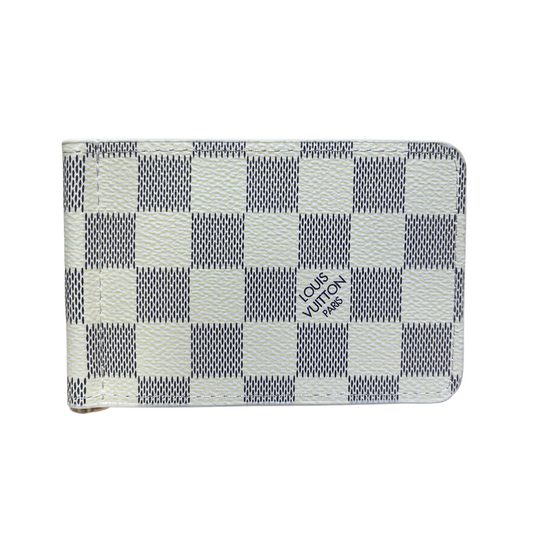 LOUIS VUITTON DAMIER CARD HOLDER - WHITE