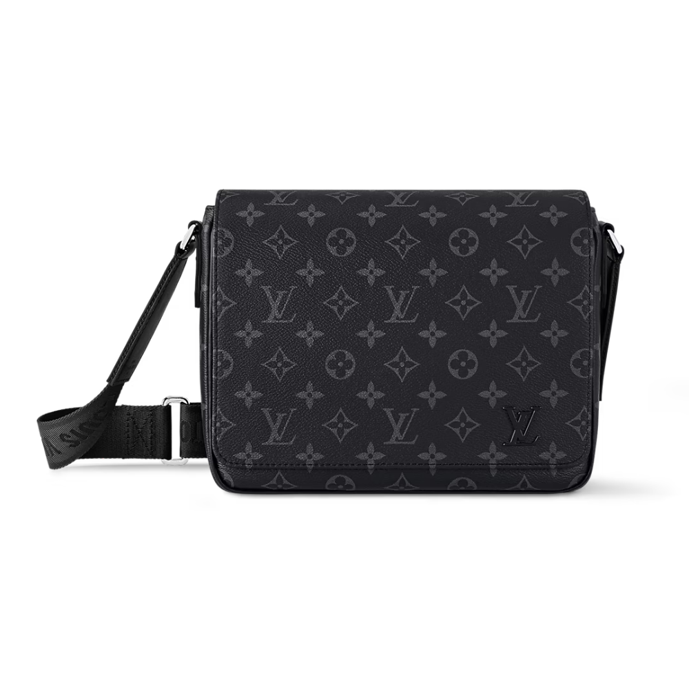 LOUIS VUITTON DISTRICT PM MESSENGER BAG - BLACK/GREY