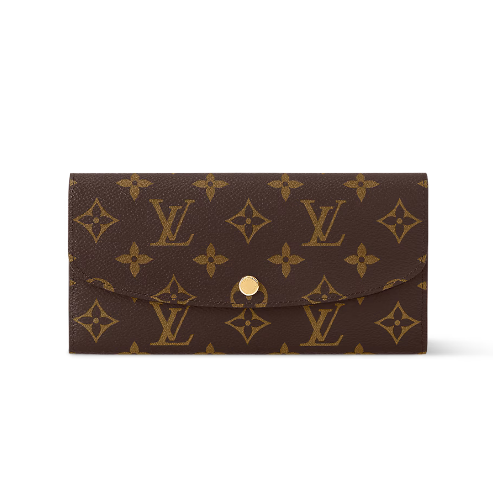 LOUIS VUITTON EMILIE WALLET - BROWN