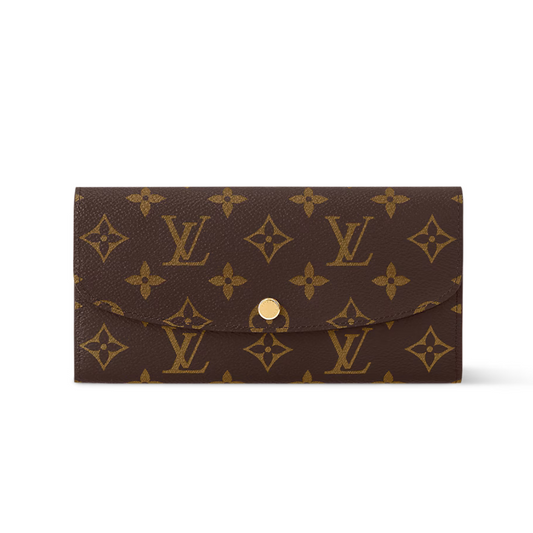 LOUIS VUITTON EMILIE WALLET - BROWN