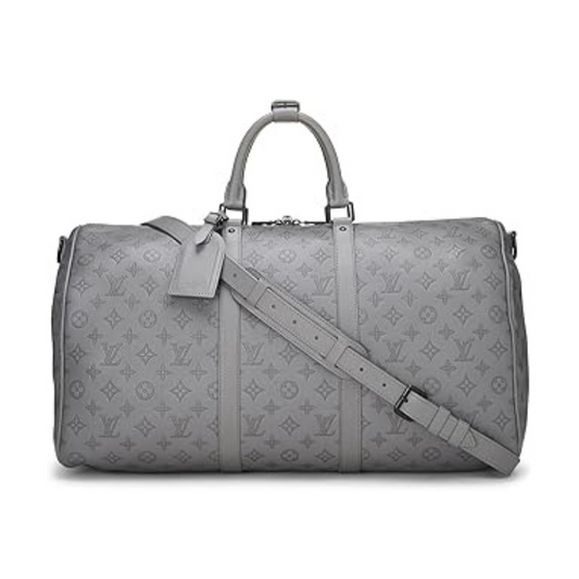 LOUIS VUITTON CITY KEEPALL BAG MEN - GREY