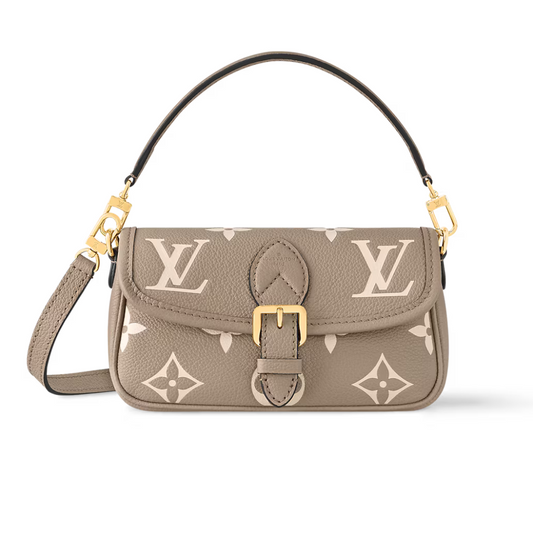 LOUIS VUITTON NANO DIANE PURSE - BEIGE