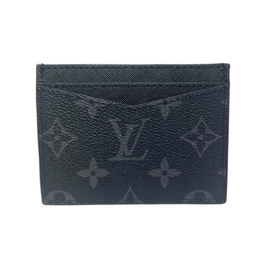 LOUIS VUITTON NEO MONOGRAM CARD HOLDER - BLACK