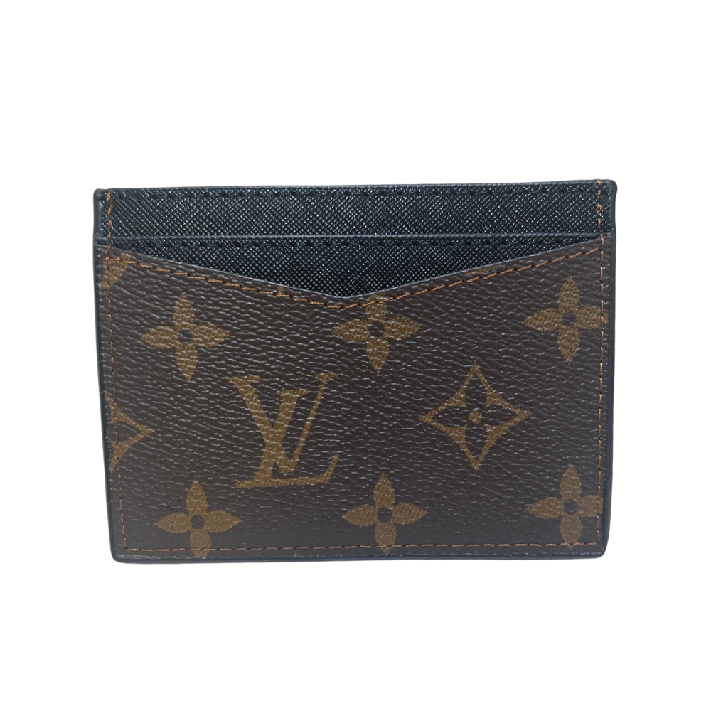 LOUIS VUITTON NEO MONOGRAM CARD HOLDER - BROWN/BLACK