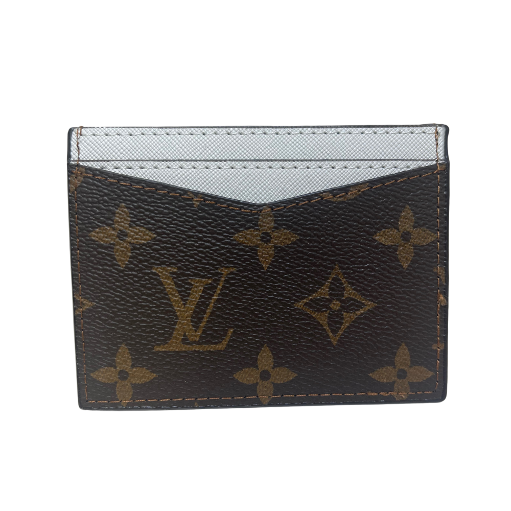 LOUIS VUITTON NEO MONOGRAM CARD HOLDER - BROWN/WHITE