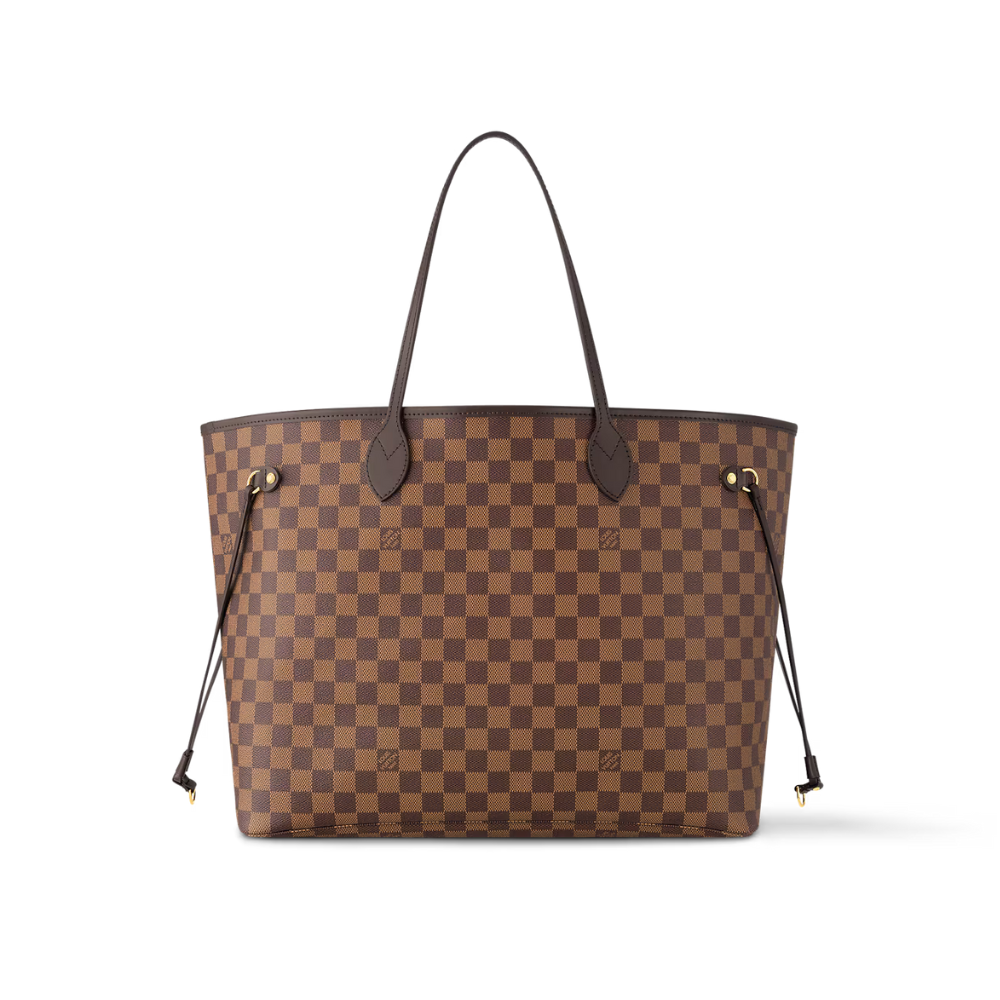 LOUIS VUITTON NEVERFULL MM DAMIER BAG - BROWN