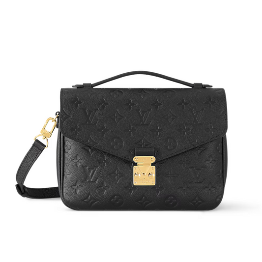 LOUIS VUITTON POCHETTE METIS BAG - BLACK