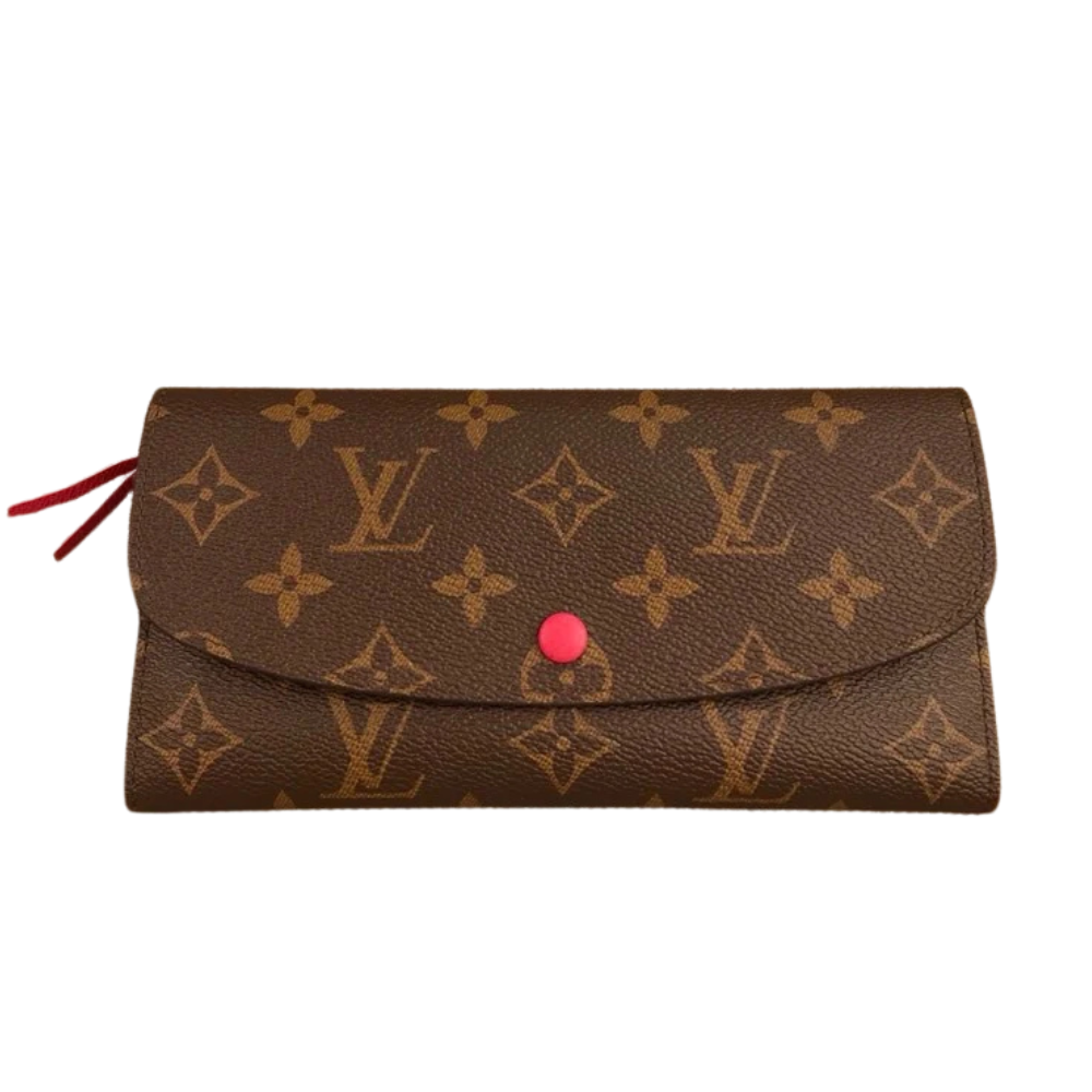 LOUIS VUITTON SARAH WALLET - BROWN/RED