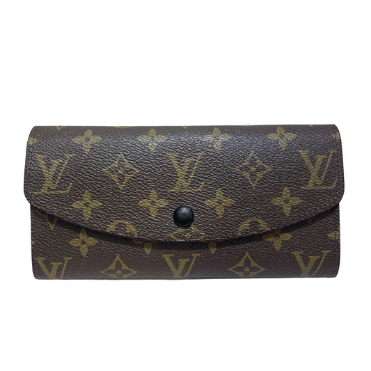 LOUIS VUITTON SARAH WALLET - BROWN/BLACK