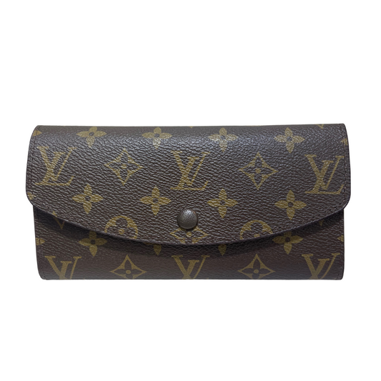 LOUIS VUITTON SARAH WALLET - BROWN/BROWN