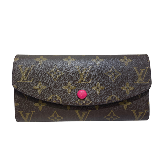 LOUIS VUITTON SARAH WALLET - BROWN/PINK