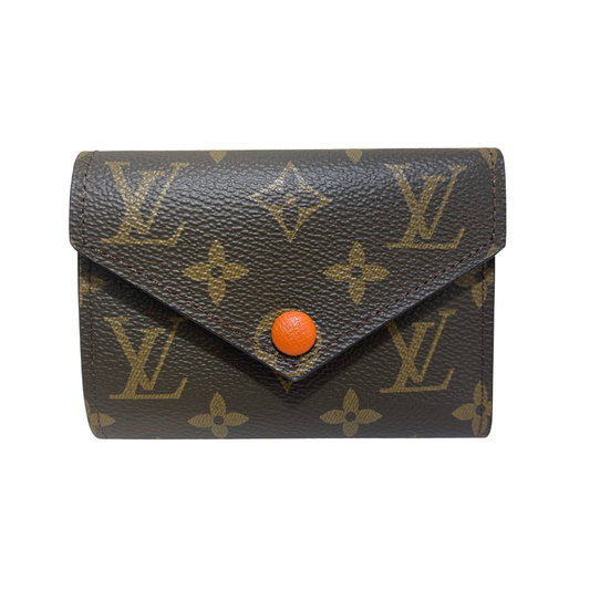 LOUIS VUITTON VICTORINE WALLET - BROWN/ORANGE