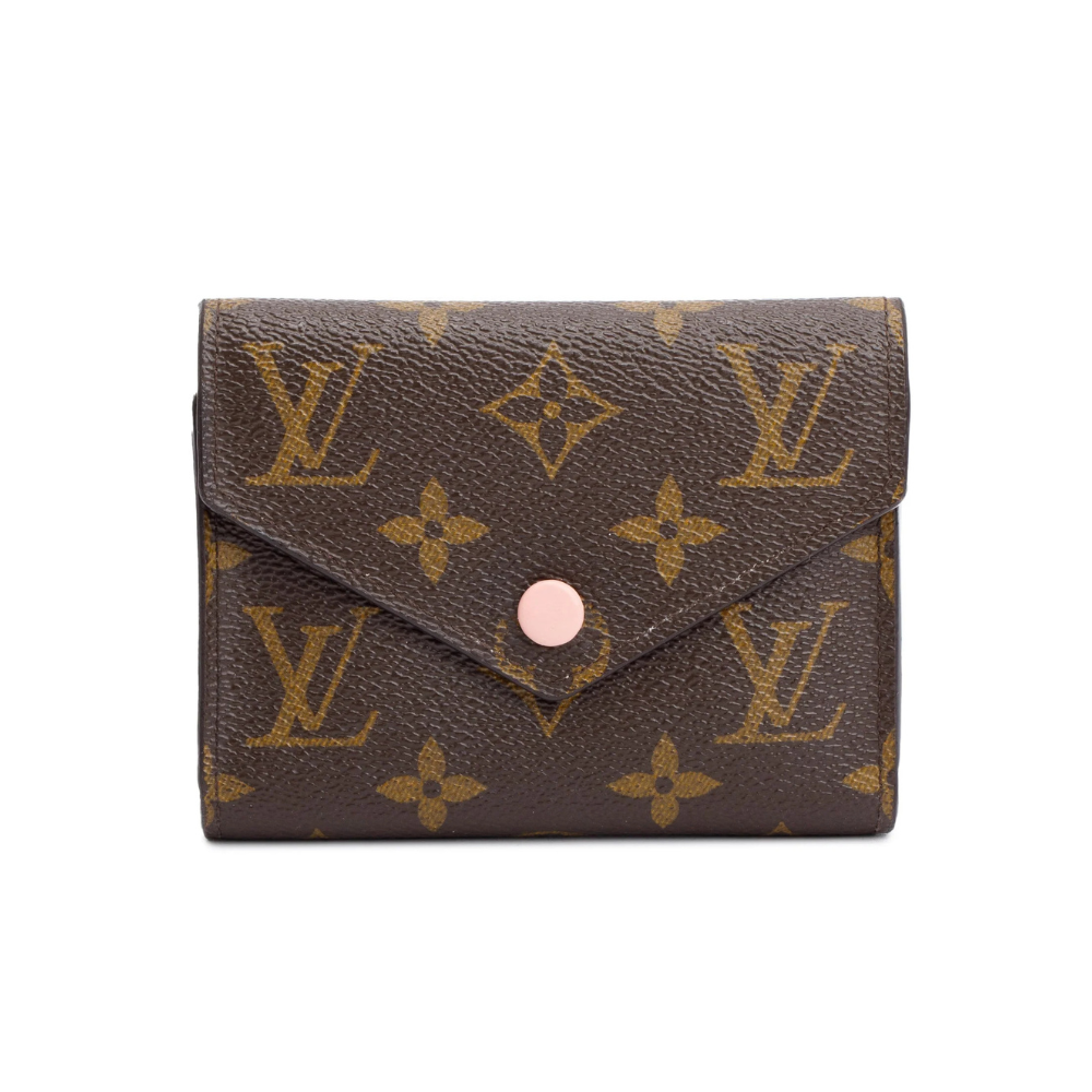 LOUIS VUITTON VICTORINE WALLET - BROWN/PINK