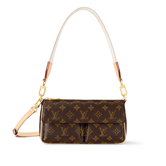 LOUIS VUITTON VIVACITE BAG - BROWN