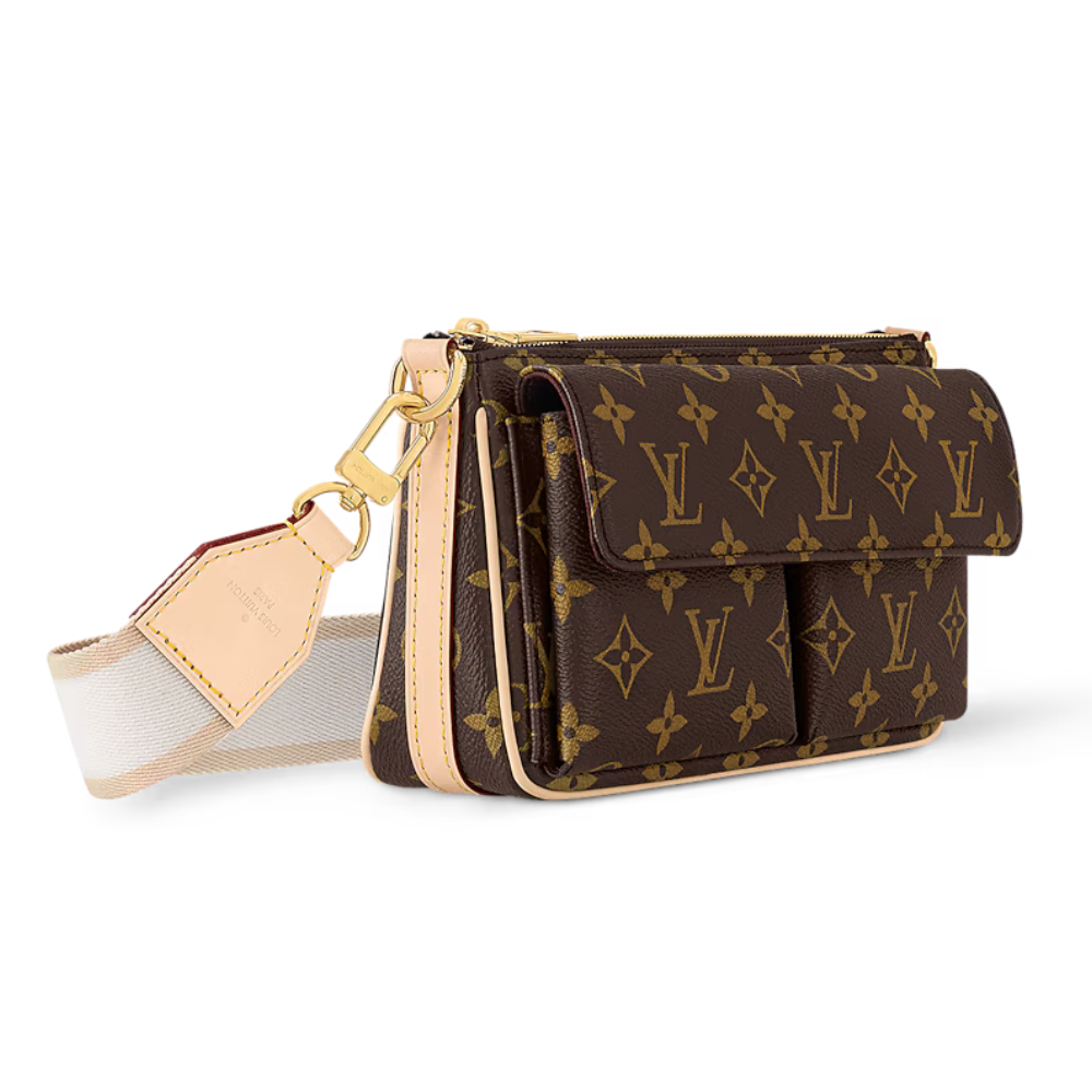 LOUIS VUITTON VIVACITE BAG - BROWN