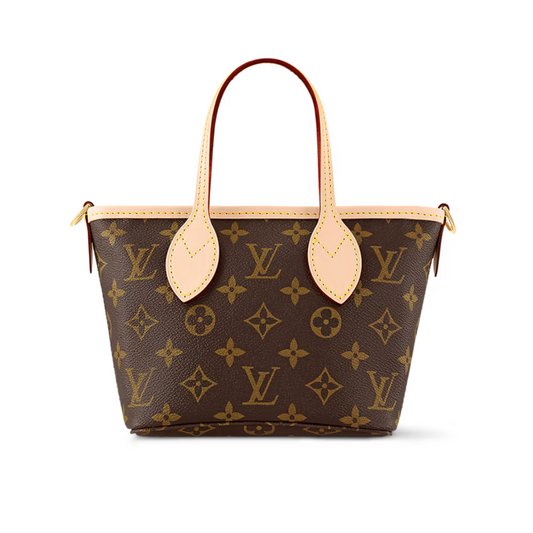 LOUIS VUITTON NEVERFULL BB PURSE - BROWN