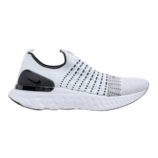 NIKE REACT PHANTOM RUN FLYKNIT 2 - WHITE PLATINUM - WOMEN'S