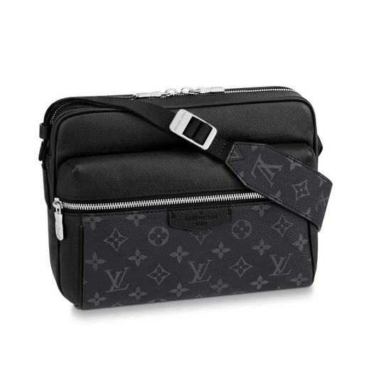 LOUIS VUITTON OUTDOOR MESSENGER BAG MEN - BLACK/GREY