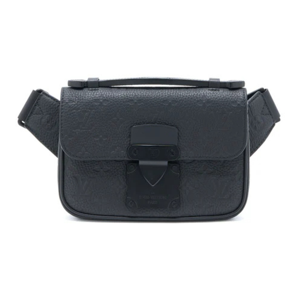 LOUIS VUITTON S-LOCK SLING BAG MENS - BLACK