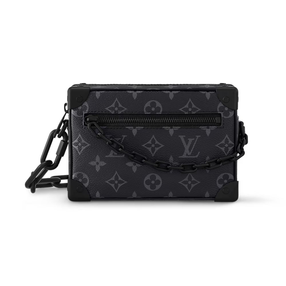 LOUIS VUITTON MINI SOFT TRUNK BAG MEN - BLACK