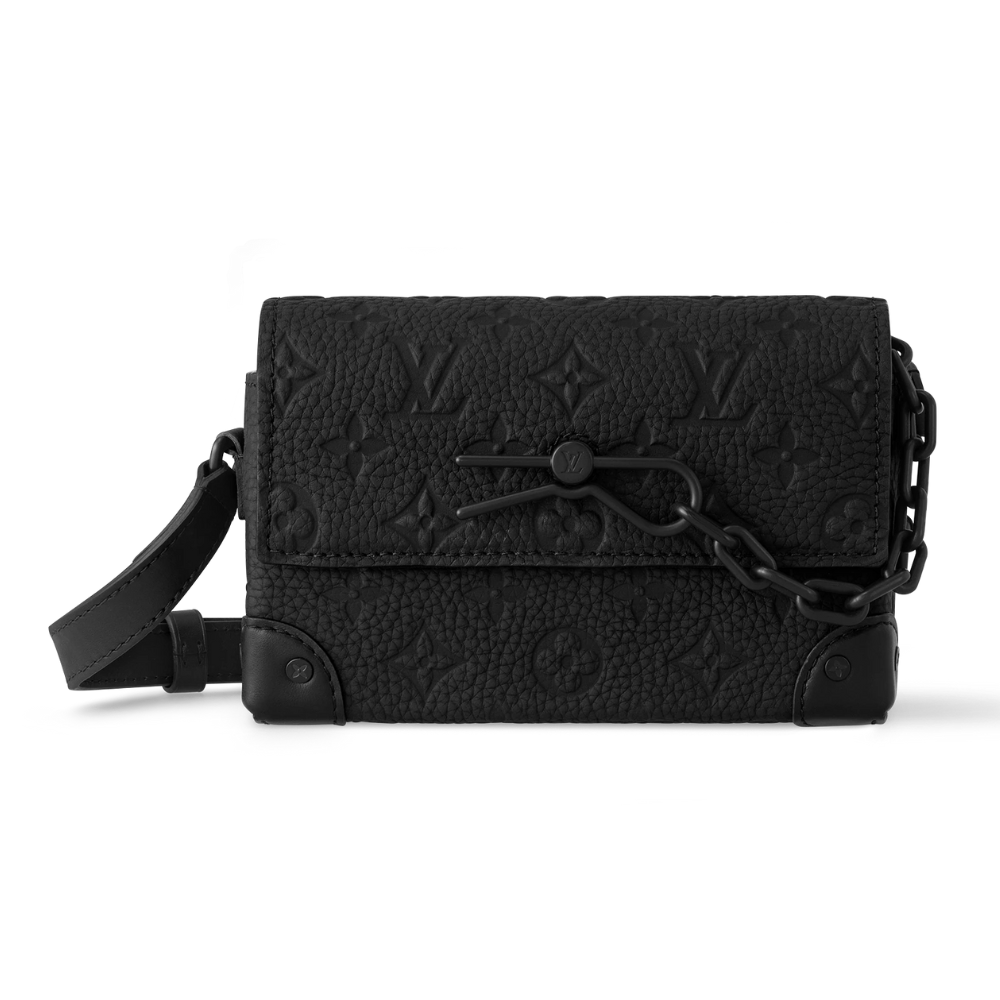 LOUIS VUITTON STEAMER WEARABLE WALLET BAG MEN - BLACK