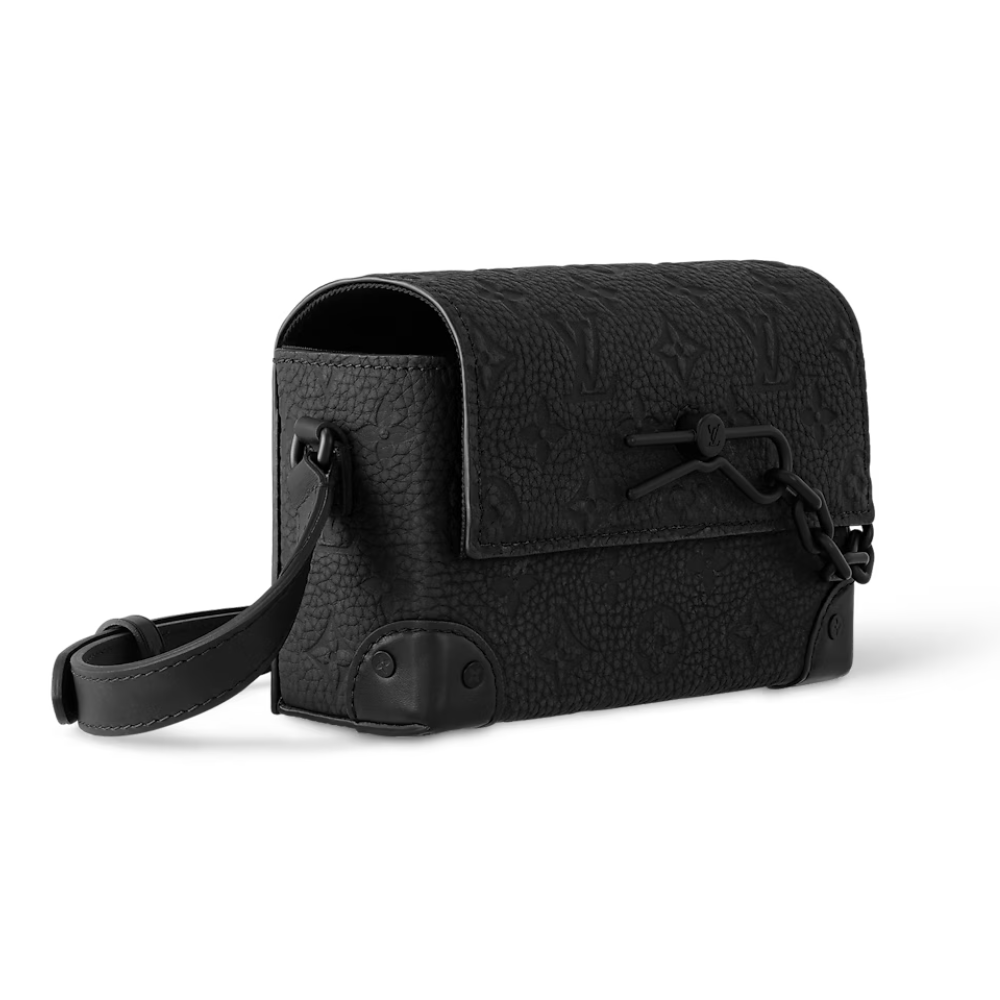 LOUIS VUITTON STEAMER WEARABLE WALLET BAG MEN - BLACK