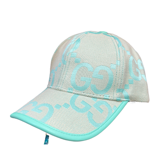 GUCCI GG JUMBO HAT - TEAL