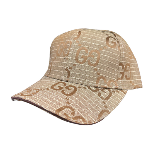 GUCCI GG STITCH HAT - BROWN