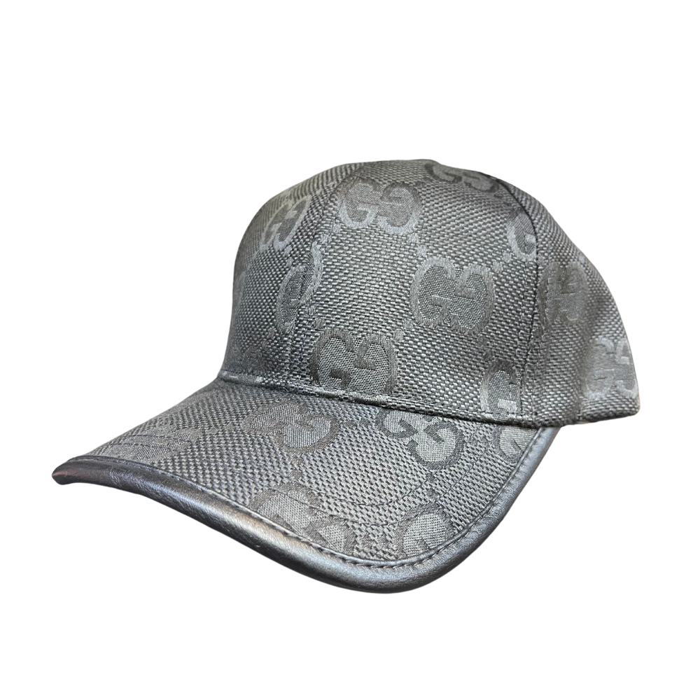 GUCCI GG RIM HAT - BLACK