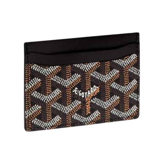 GOYARD SAINT-SULPICE CARD HOLDER - BLACK