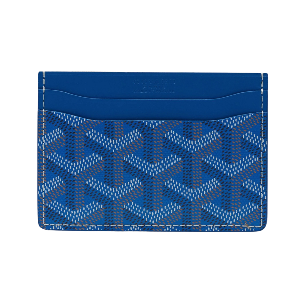 GOYARD SAINT-SULPICE CARD HOLDER - BLUE