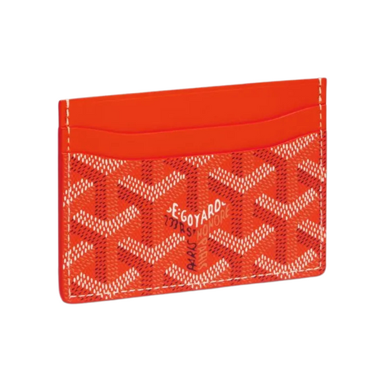 GOYARD SAINT-SULPICE CARD HOLDER - ORANGE