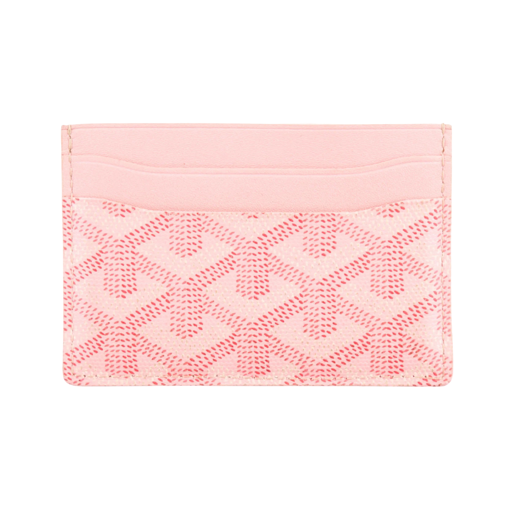 GOYARD SAINT-SULPICE CARD HOLDER - PINK