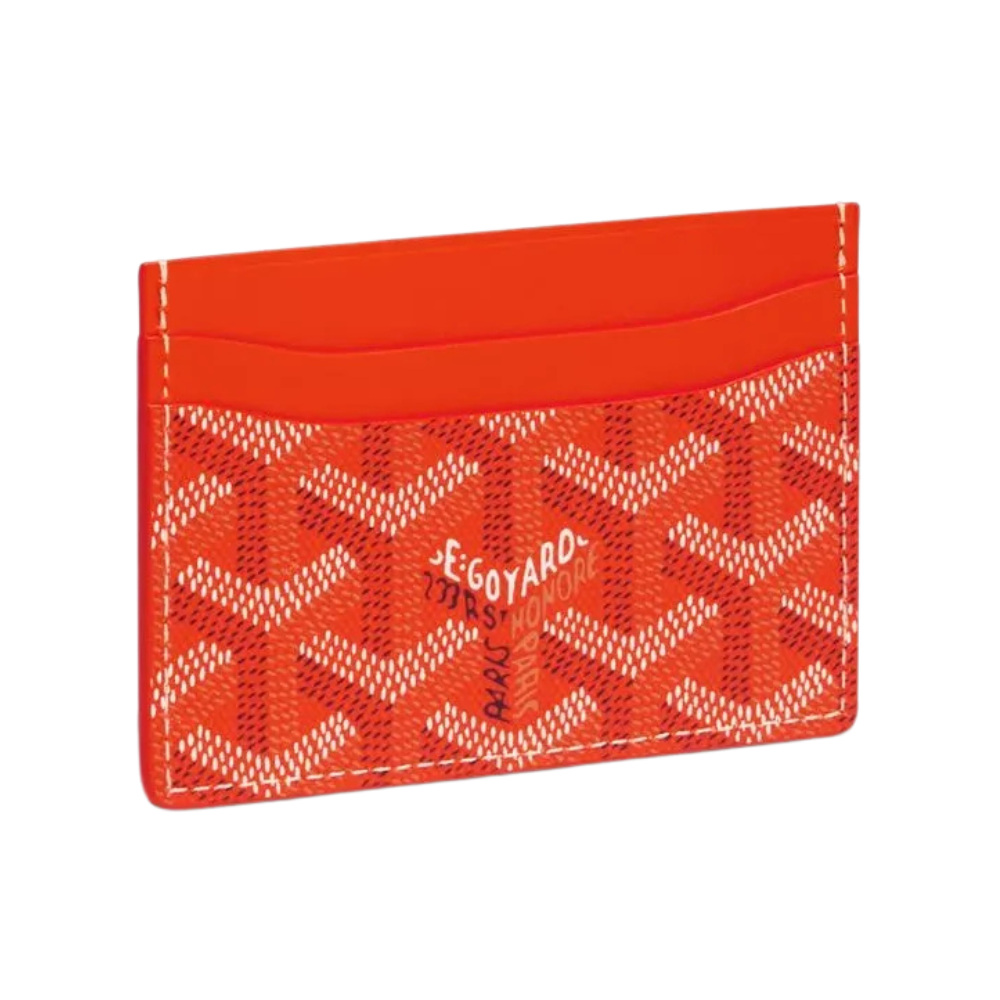 GOYARD SAINT-SULPICE CARD HOLDER - RED