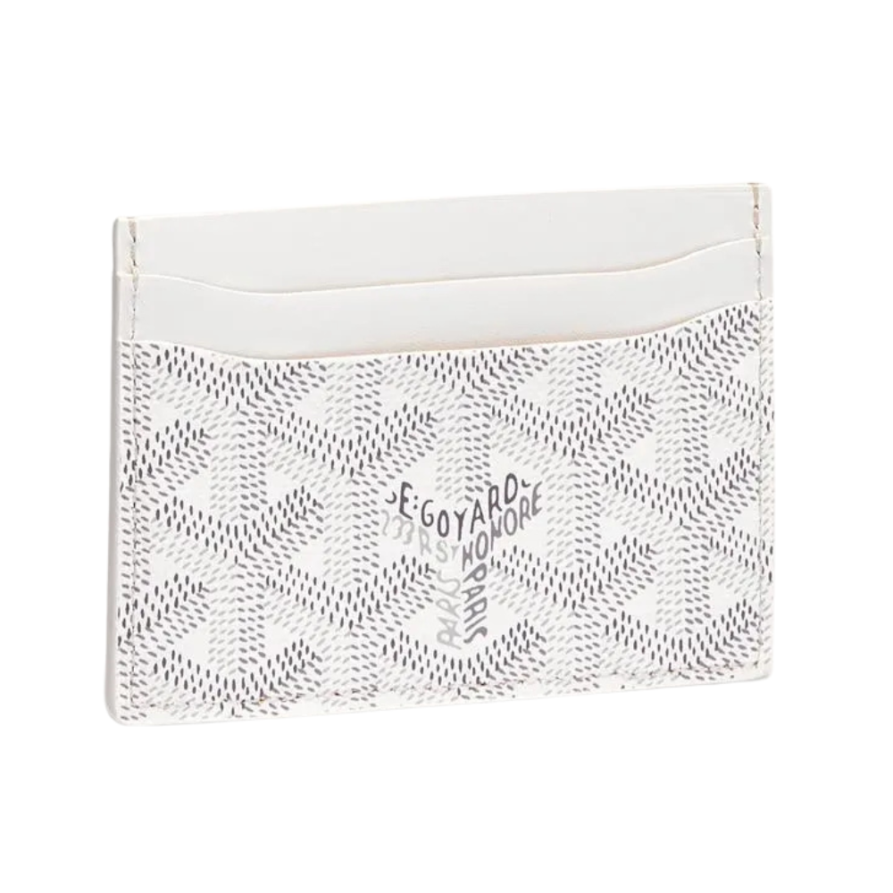 GOYARD SAINT-SULPICE CARD HOLDER - WHITE