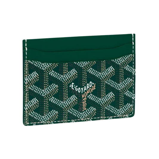 GOYARD SAINT-SULPICE CARD HOLDER - GREEN